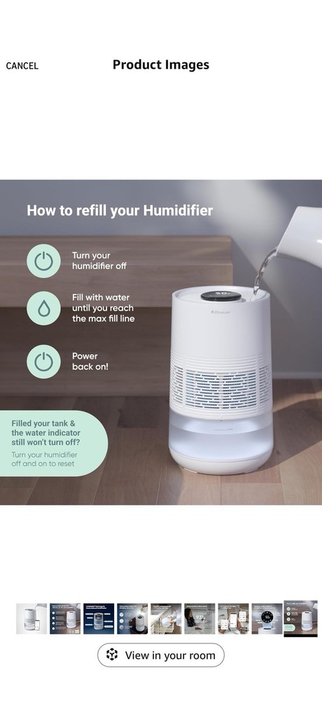 BLUEAIR Premium Smart Humidifier
