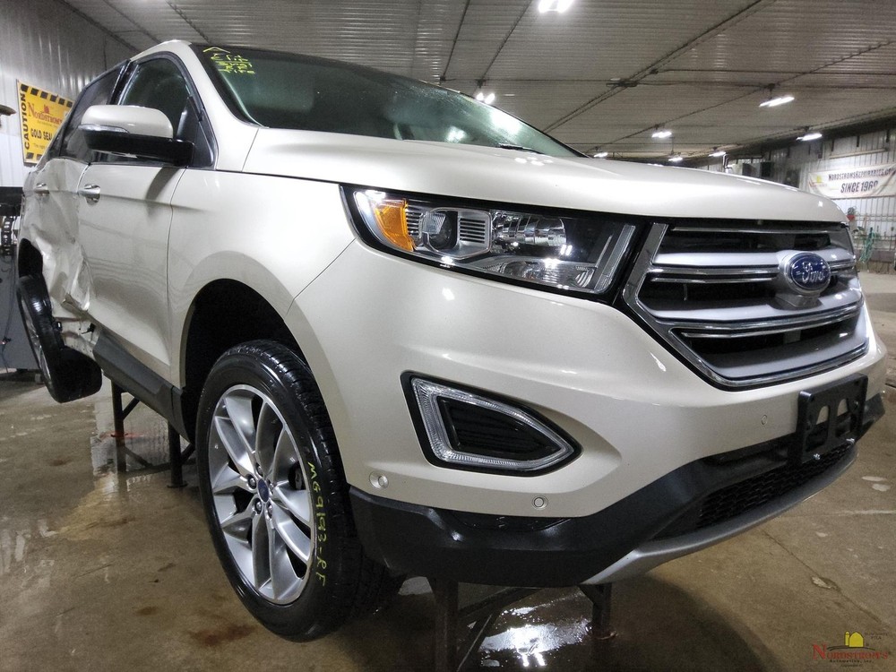 2017 Ford Edge Driver Front Headrest Only Tan Leather