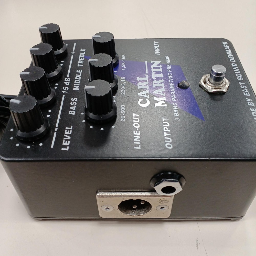 Carl Martin 3Band Parametric Pre-Amp Effector