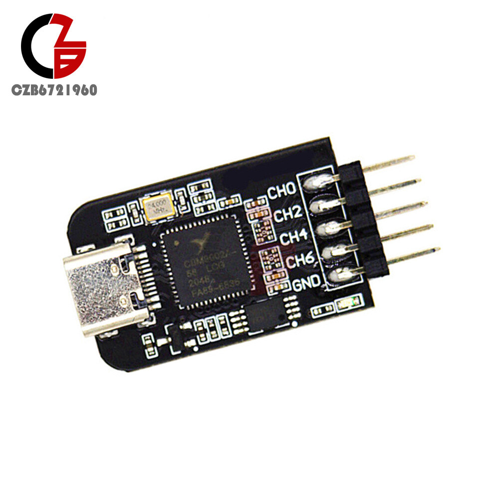 Mini Logic Analyzer Type C MCU Arm FPGA Debugging Tool 24m Sampling 8-Channels