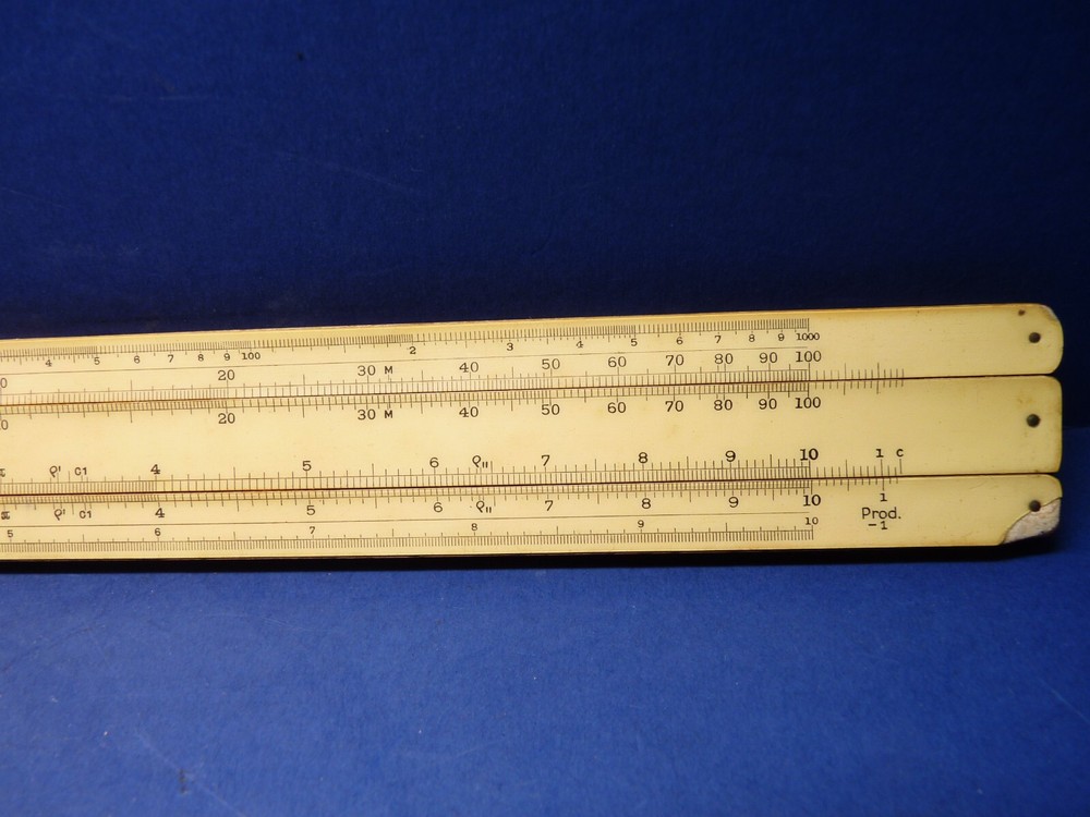 Slide Rule Simplon S.R.10 Bilateral Reitz System Vintage