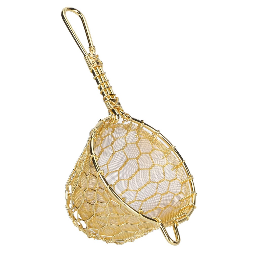Copper Tea Infuser Strainer dense mesh Reusable Loose Leaf Teapot Filter with...