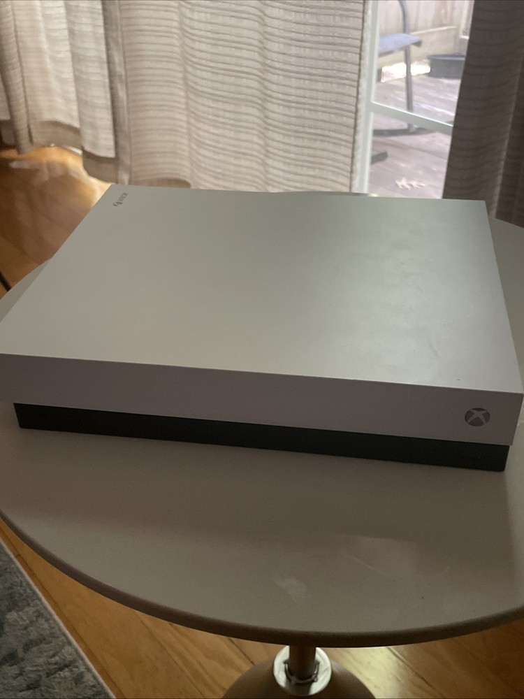 Microsoft Xbox One S White Home Console with Cords No Controller