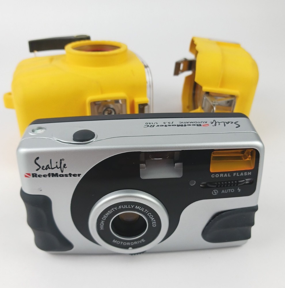 SeaLife ReefMaster RC Automatic SL201 35mm Underwater Camera,Housing Coral Flash