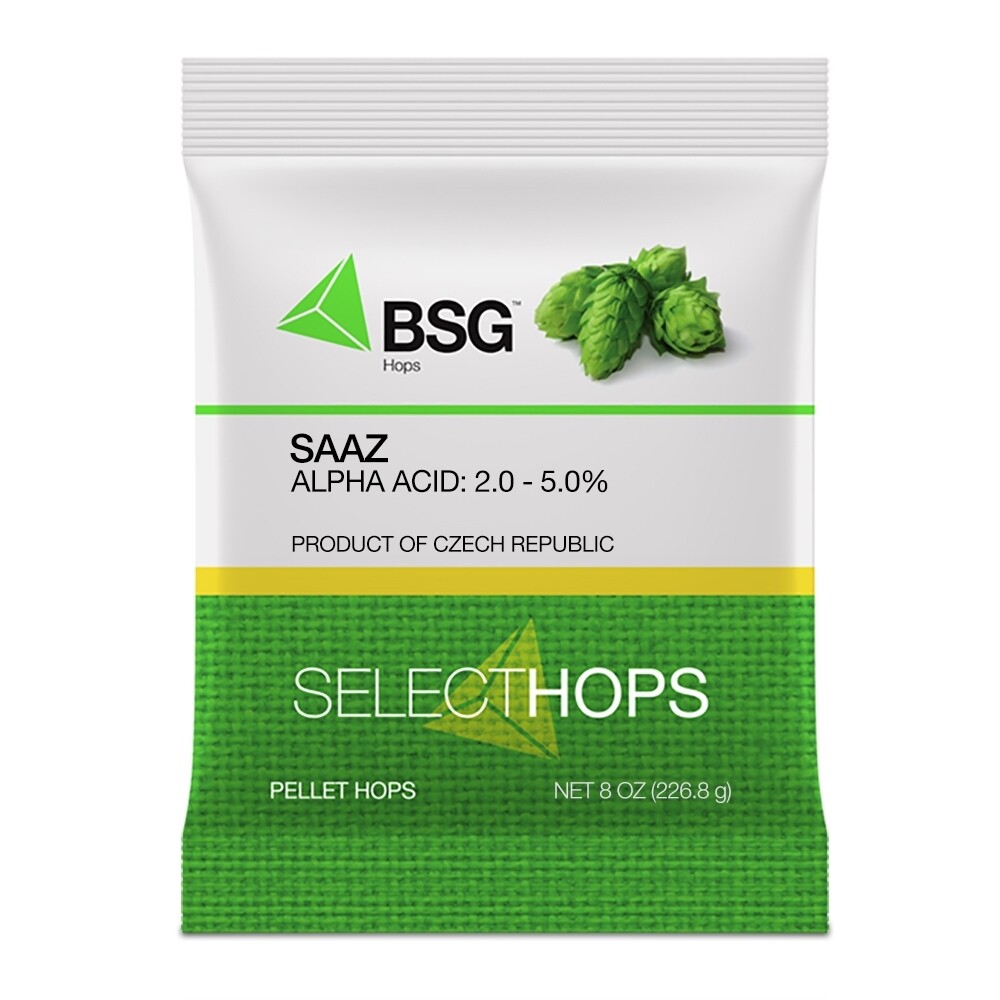 Czech Saaz Hop Pellets - 8 oz