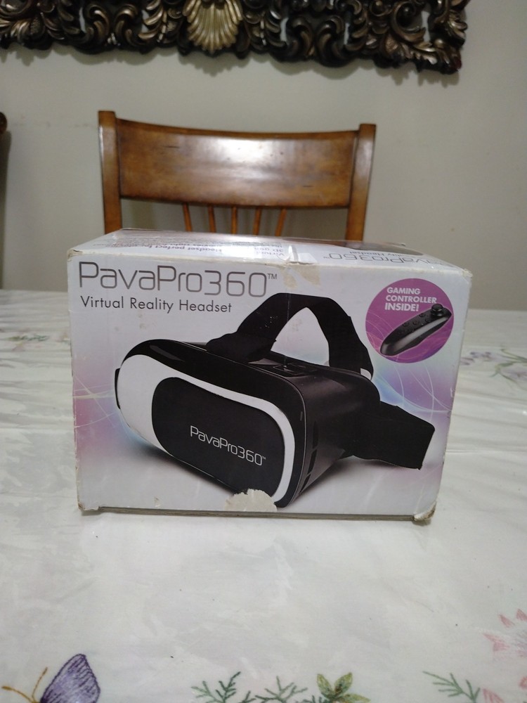 PavaPro 360 Virtual Reality Headset With Remote Control