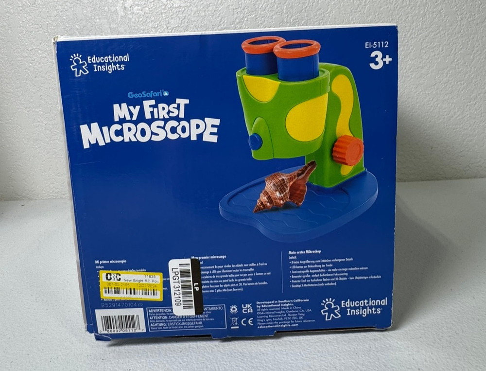 My First Microscope by GeoSafari Jr. – Science Introductory Tool for Kids