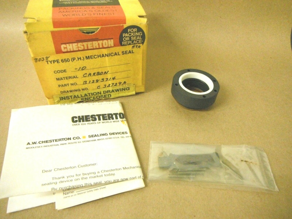 CHESTERTON TYPE 650 (P.H.) CARBON SEAL B1283714