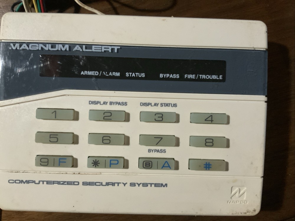 14 Napco Magnum Alert Lot Control Keypad Panel for Computerized Security System