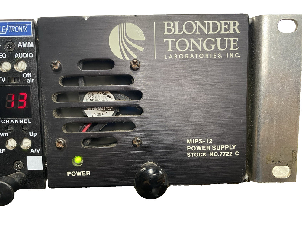 Blonder Tongue Labs MIRC-12 Modulator Chassis w/ Modules Read Description