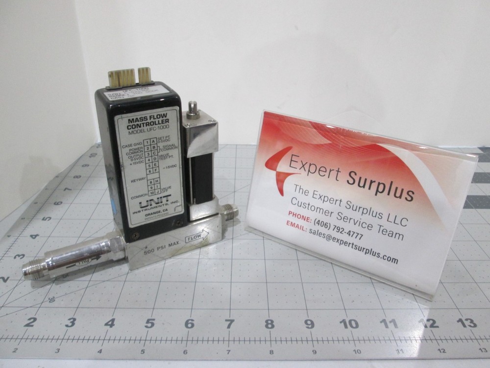 Unit, UFC-1000, Mass Flow Controller, He, 200 SCCM, Used