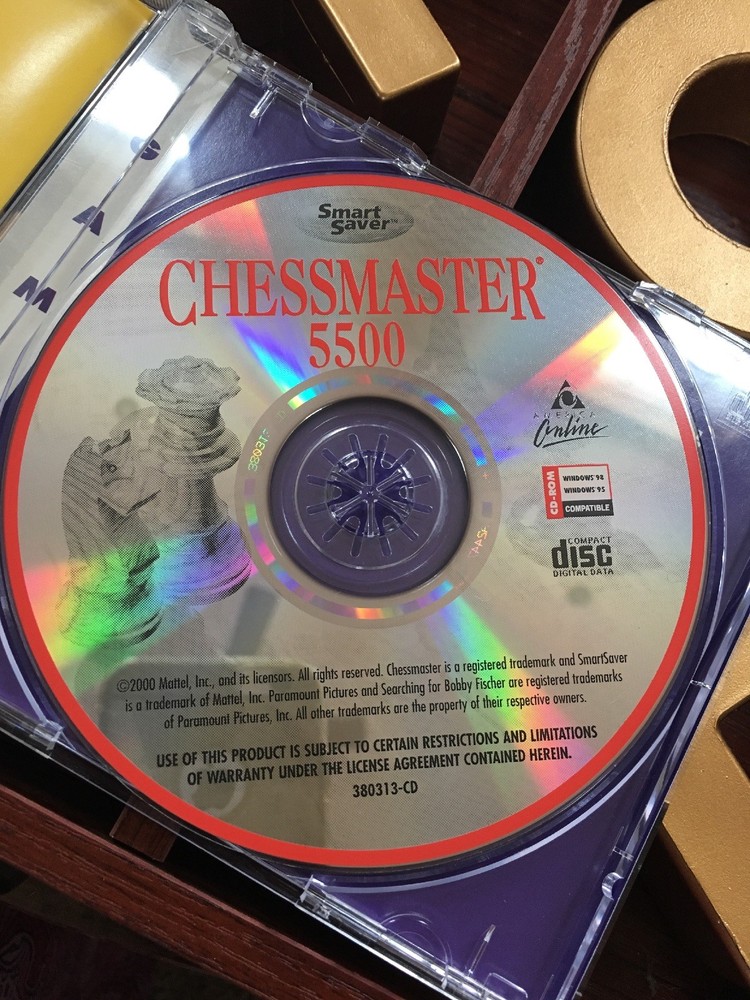 CHESSMASTER 5500 FOR WINDOWS 95 & 98