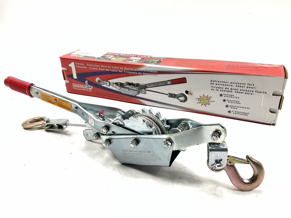 AMERICAN POWER PULL CORP 18500 Cable Puller, 1-Ton