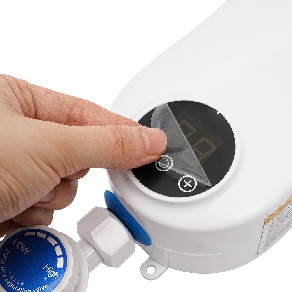 Mini Electric Hot Water Heater Instant Heating with Hand Spray 110V 3500W