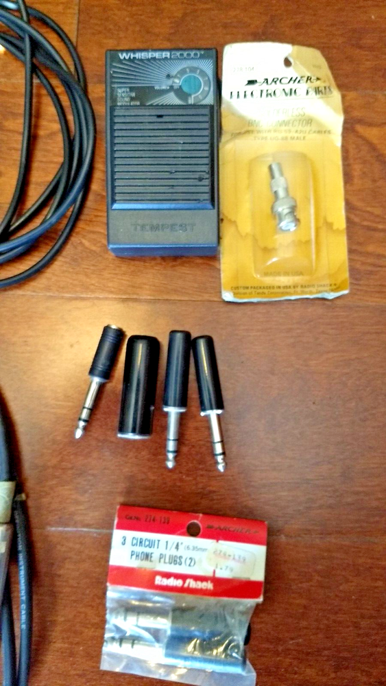 13 guitar / Phono / Acceseries cables & Plugs effect patch SWITCHCRAFT + WHISPER