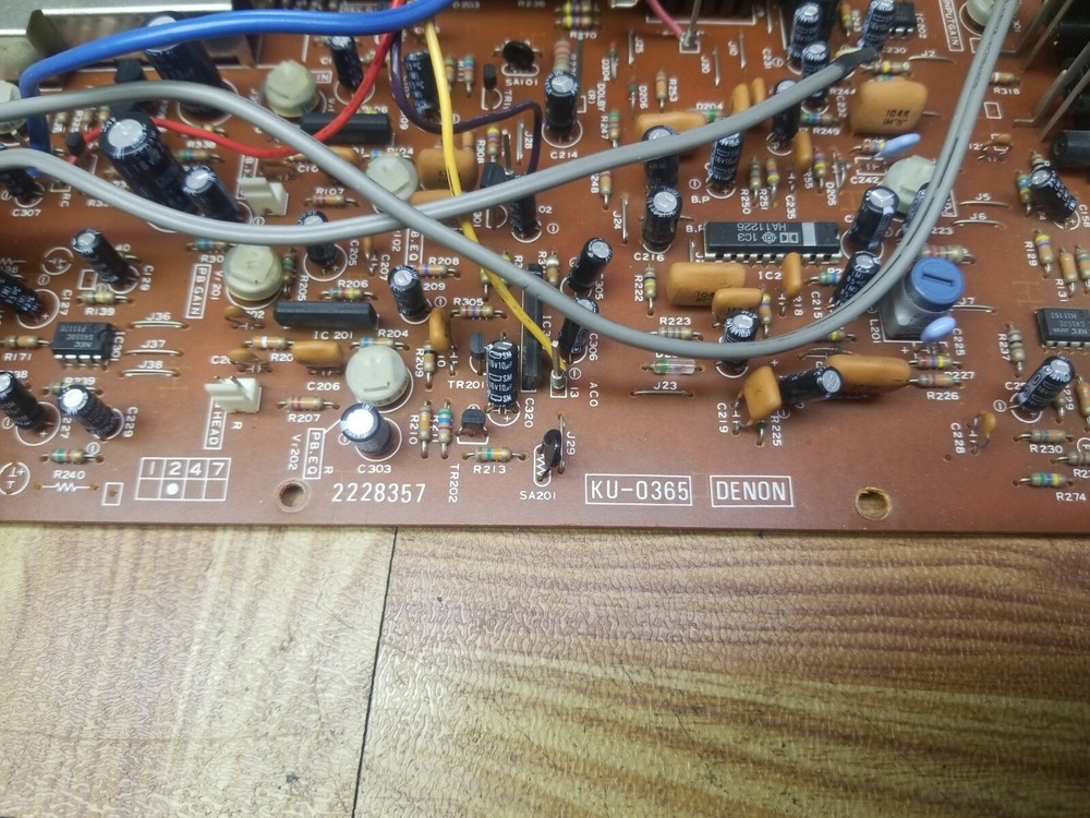 Denon dr 330 Logic Board