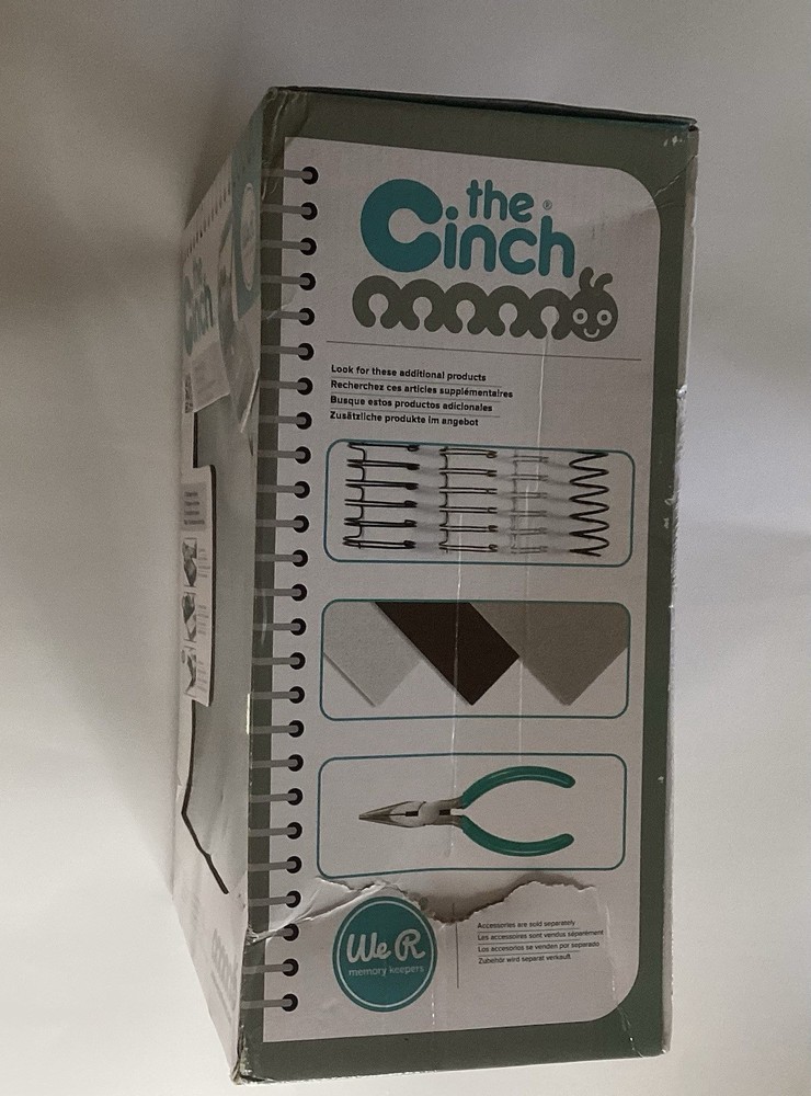 New The Cinch Book Binding Tool We R Memory Keepers Machine Bundle Tool