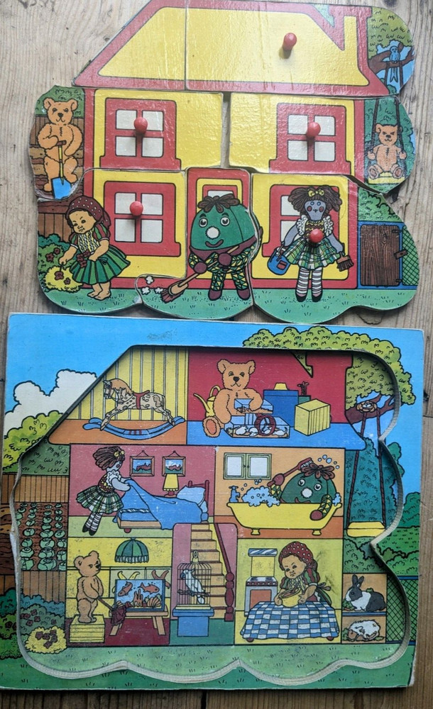 Vintage BBC Play School Puzzle ( bx 75)