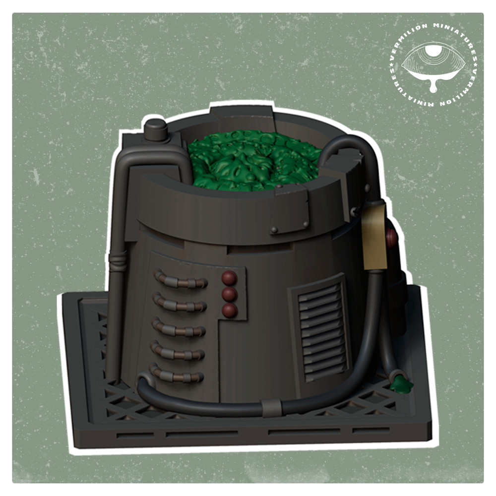 Full Set | Atomic Unity | Vermillion |Wargaming 3D Print Mini