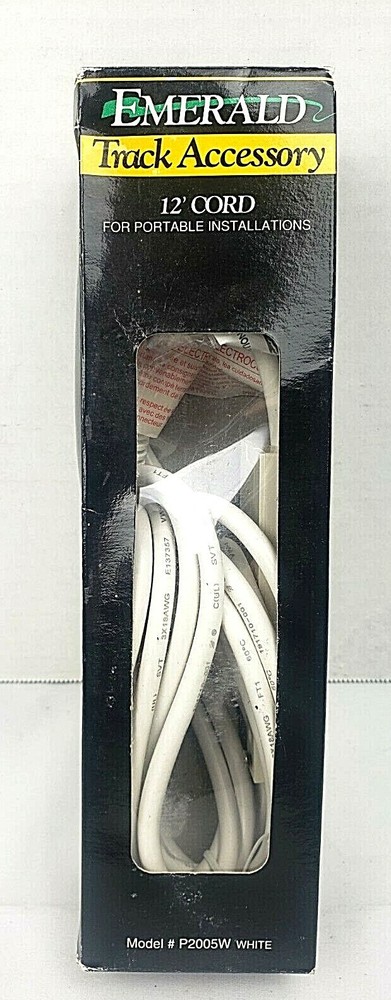Emerald P2005W 12’Cord &Switch,Track Accessory Lighting compatible with Lithonia