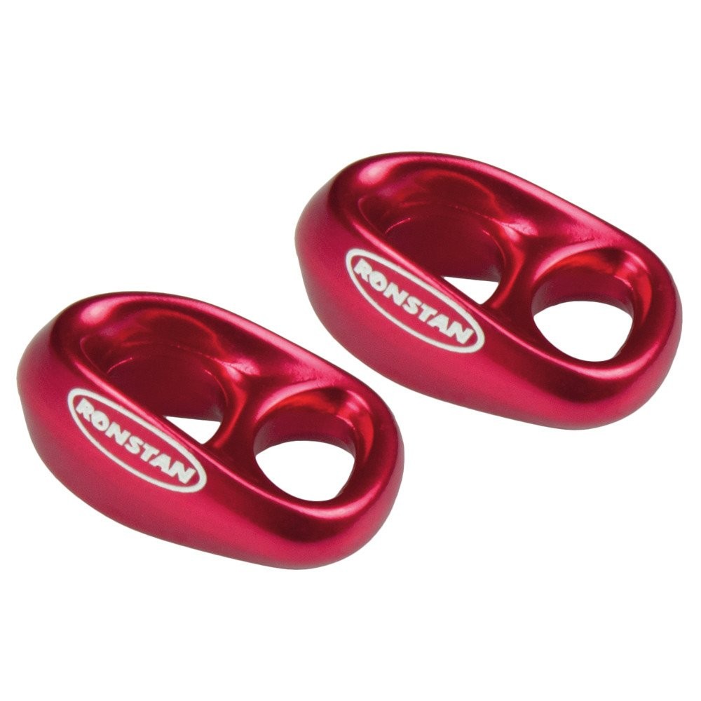 Ronstan Shock - 3/16" Line - 1/4" Sailing Webbing - Red - Pair