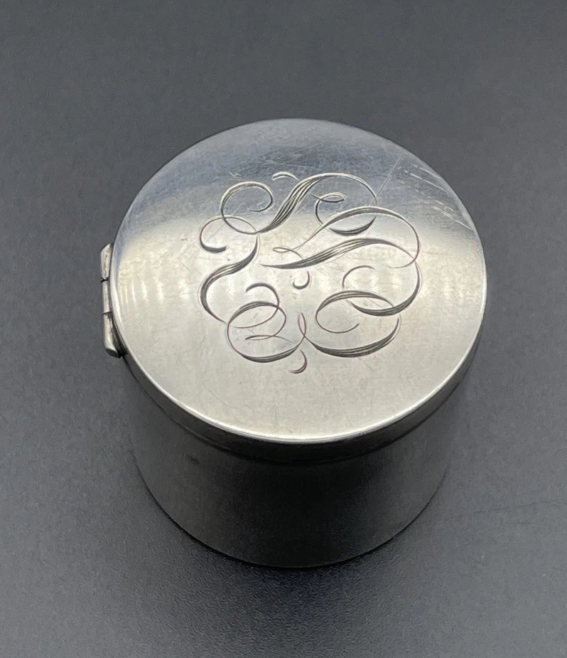 Watson Sterling Silver Stamp Roll Box / Dispenser
