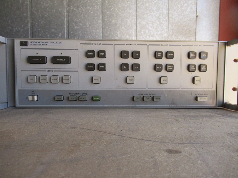 HP 8510B Network Analyzer RF Section