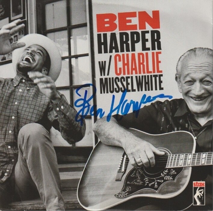 Ben Harper signed Don't Look Twice 7" lp vinyl