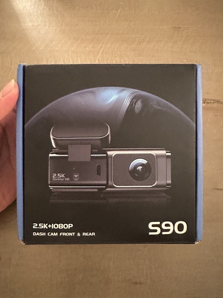 EcoMoment Dash Cam Front & Back USED
