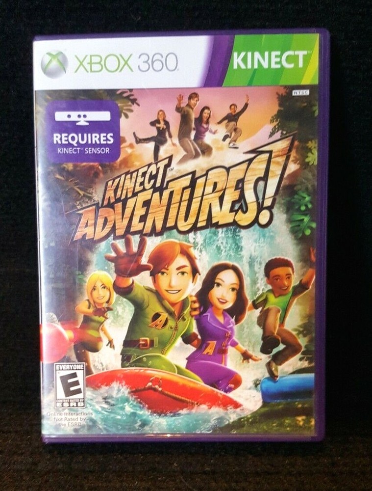 Microsoft Brand XBox 360 KINECT Adventures game