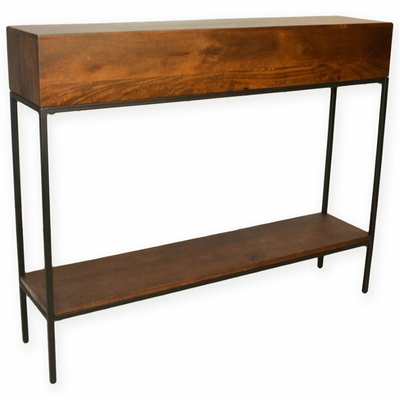 Carolina Classics Edvin Console in Chestnut/Black