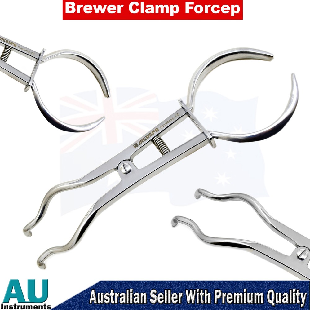 Ainsworth Stoke Brewer Ivory Light Endo Frame Brinker Clamps Lab Instruments