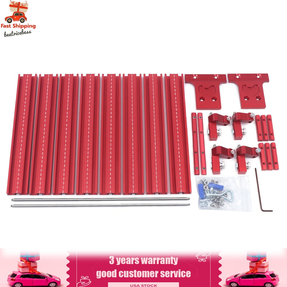Parallel Rail Guide System Track Saw Woodworking Guide Carpentry Tool Set 120cm