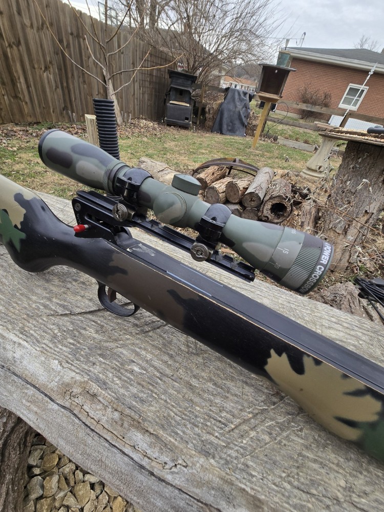 Pse Starfire express #150 comes with a 4 power scope.
