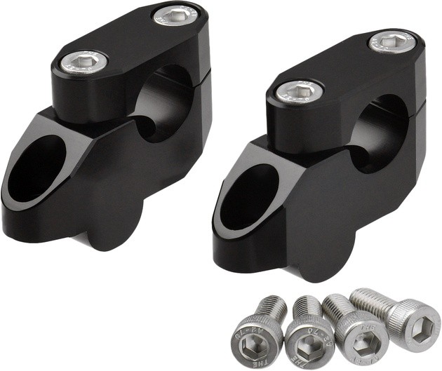 Zeta Universal 20mm Offset Standard Handlebar Mounts 26mm