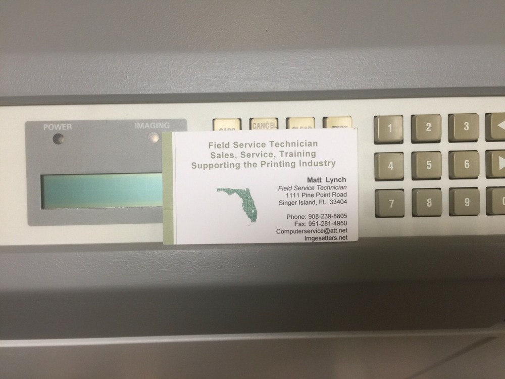 AGFA ACCUSET 1000 Completely Refurbished