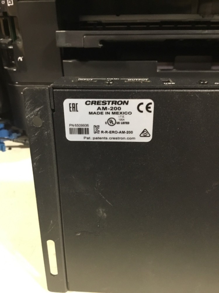 Crestron AM-200 Airmedia Presentation System No AC Adapter TESTED