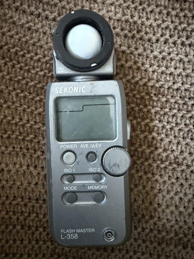 Sekonic L-358 Flash Master Digital Light Meter