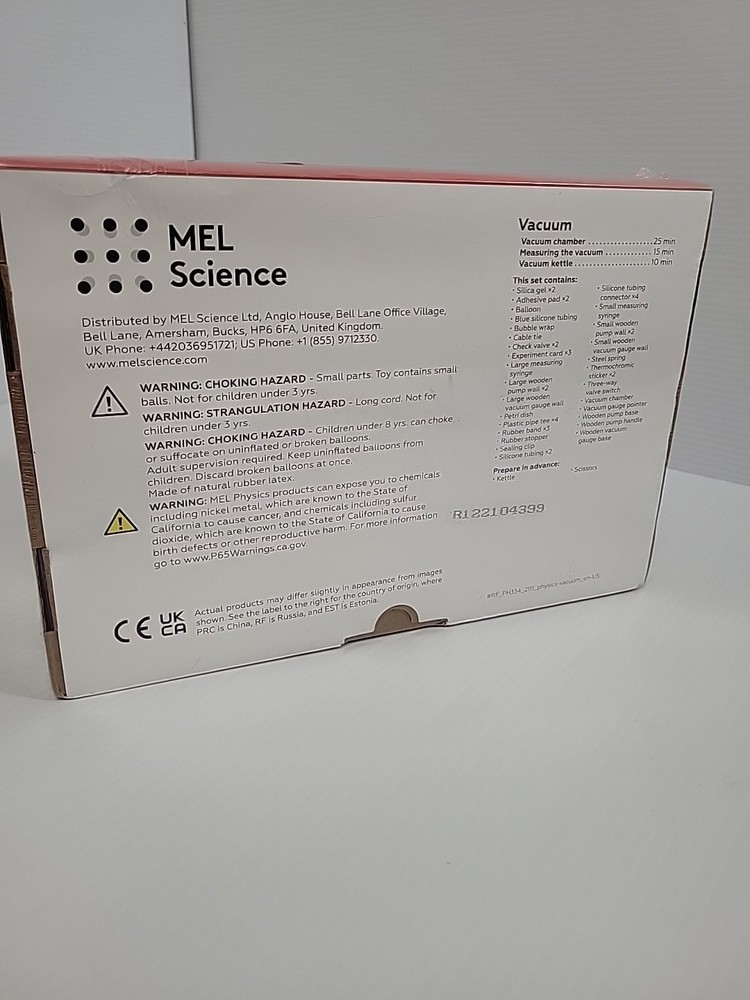 MEL Physics Vacuum Kit, STEM