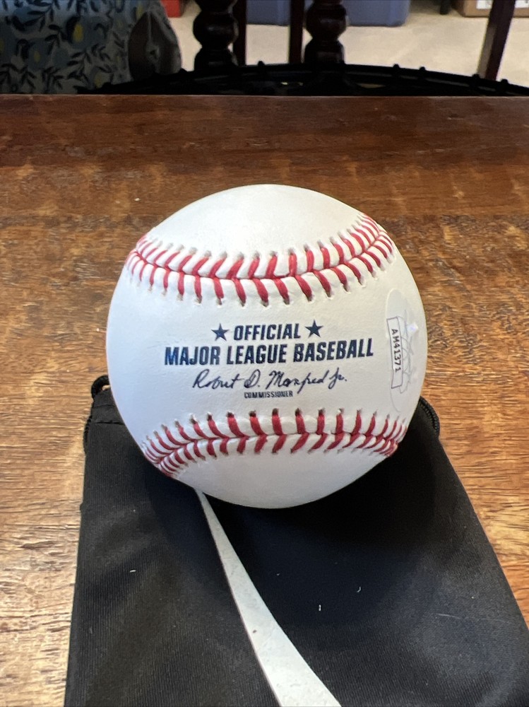 Michael Pena Signed Baseball JSA Coa Ant-Man Marvel Autographed
