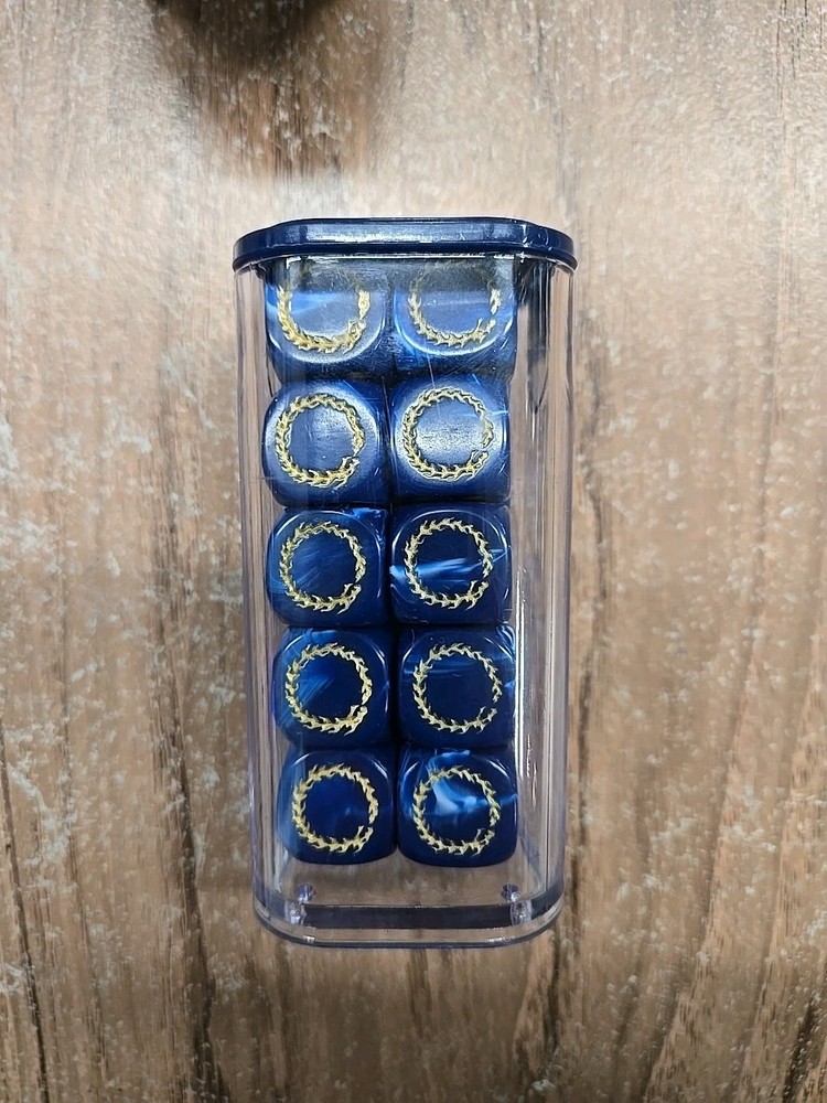 Warhammer 40k Thousand Sons Dice Set (20) x20 D6 OOP Games Workshop