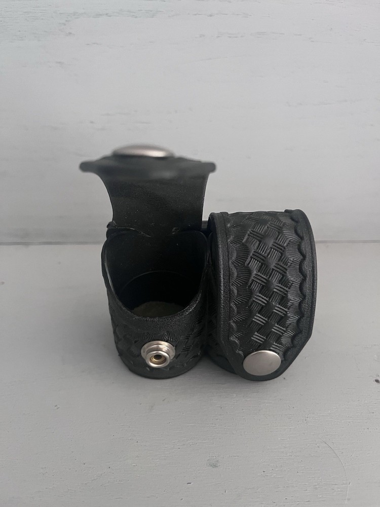 HKS Black Basketweave Speedloader Case - New