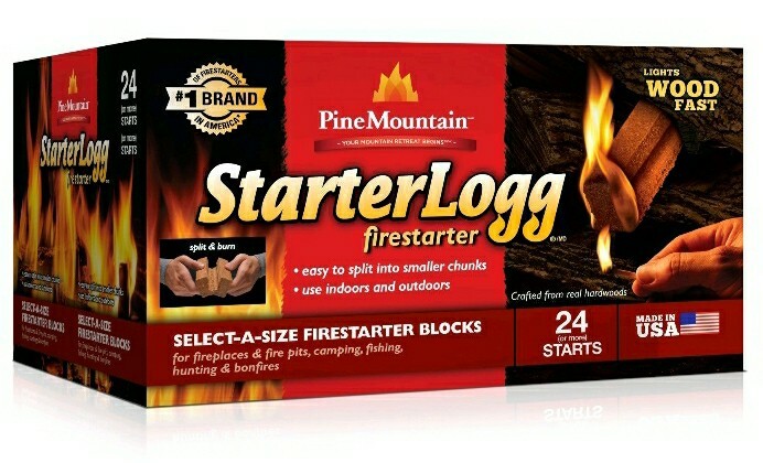 🆕 Pine Mountain 🔥StarterLogg🔥 Firestarting Block (Set of 24) 💯