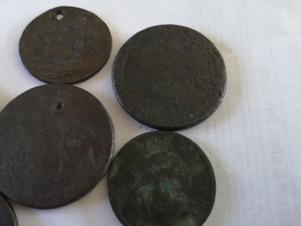 Great Britian Old Penny and Half Penny Bundle