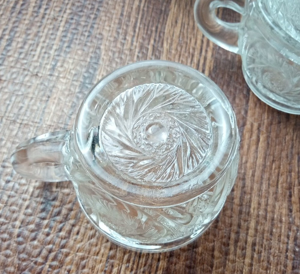 Punch Glasses Set of 11 EUC