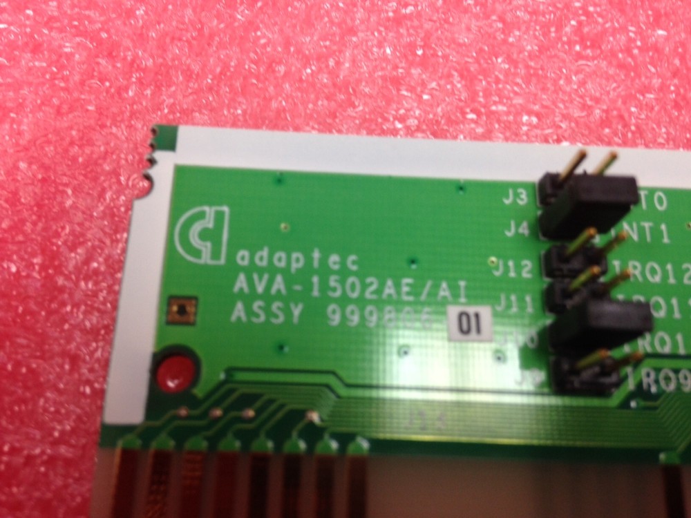 Adaptec ISA SCSI 50-Pin Non-Bootable Peripheral Internal Adapter Controller, NEW