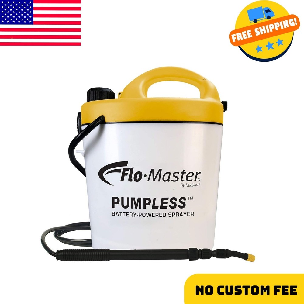 Pumpless Battery Powered Sprayer, Translucent