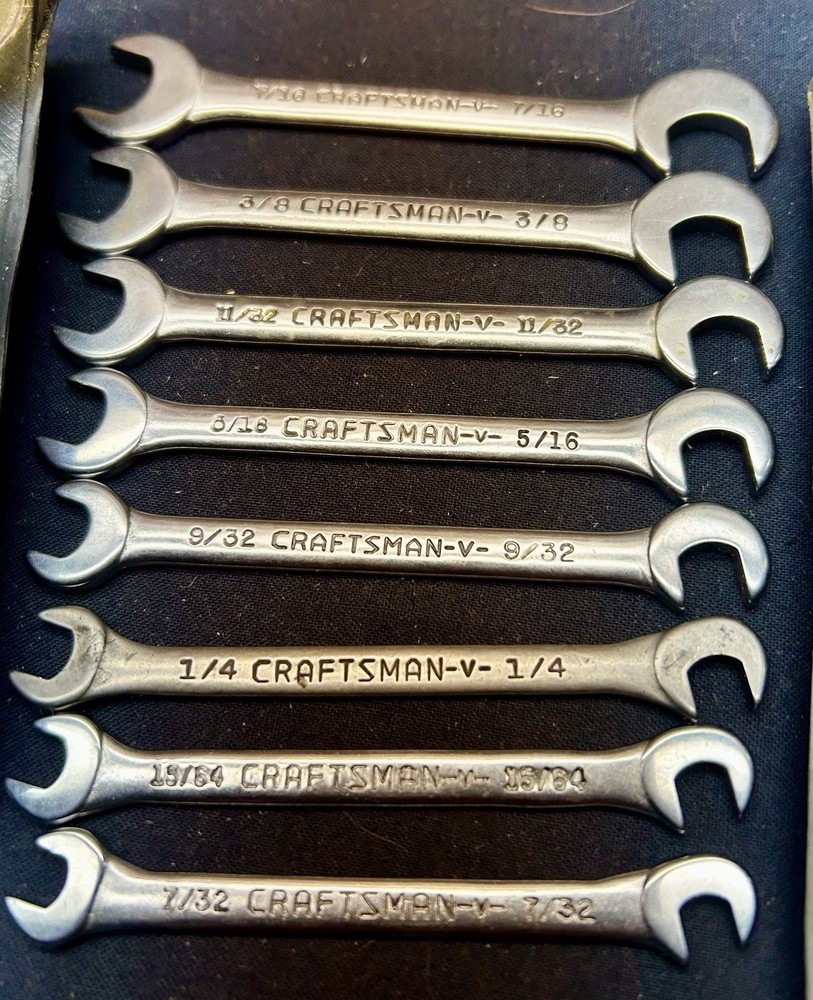 28 Assorted Ignition Wrenches Open End/Combo Craftsman-Indestro-Assorted NewUsed