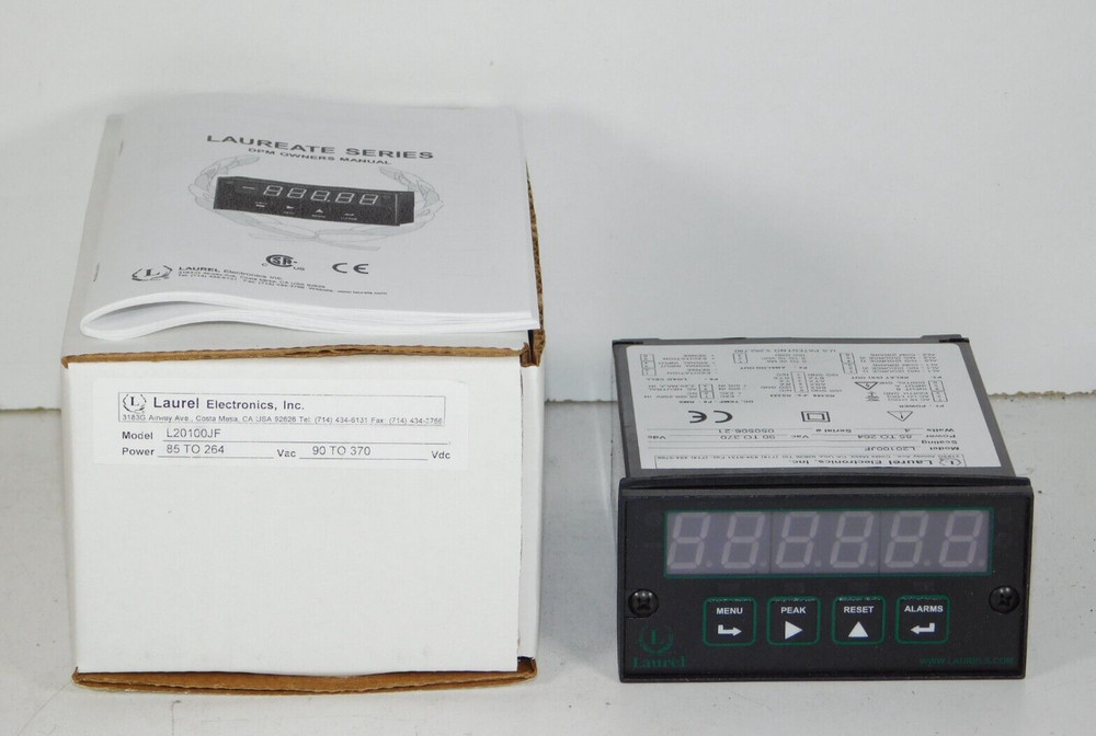 New Laurel L20100JF DPM Digital Panel Process Meter Temperature Controller Unit