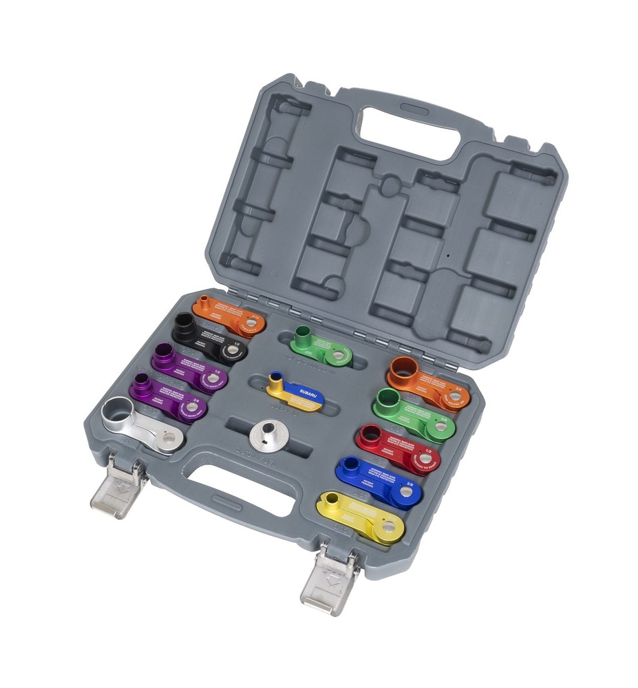 Lisle 39480 Aluminum Spring Disconnect Set, 13 pc.
